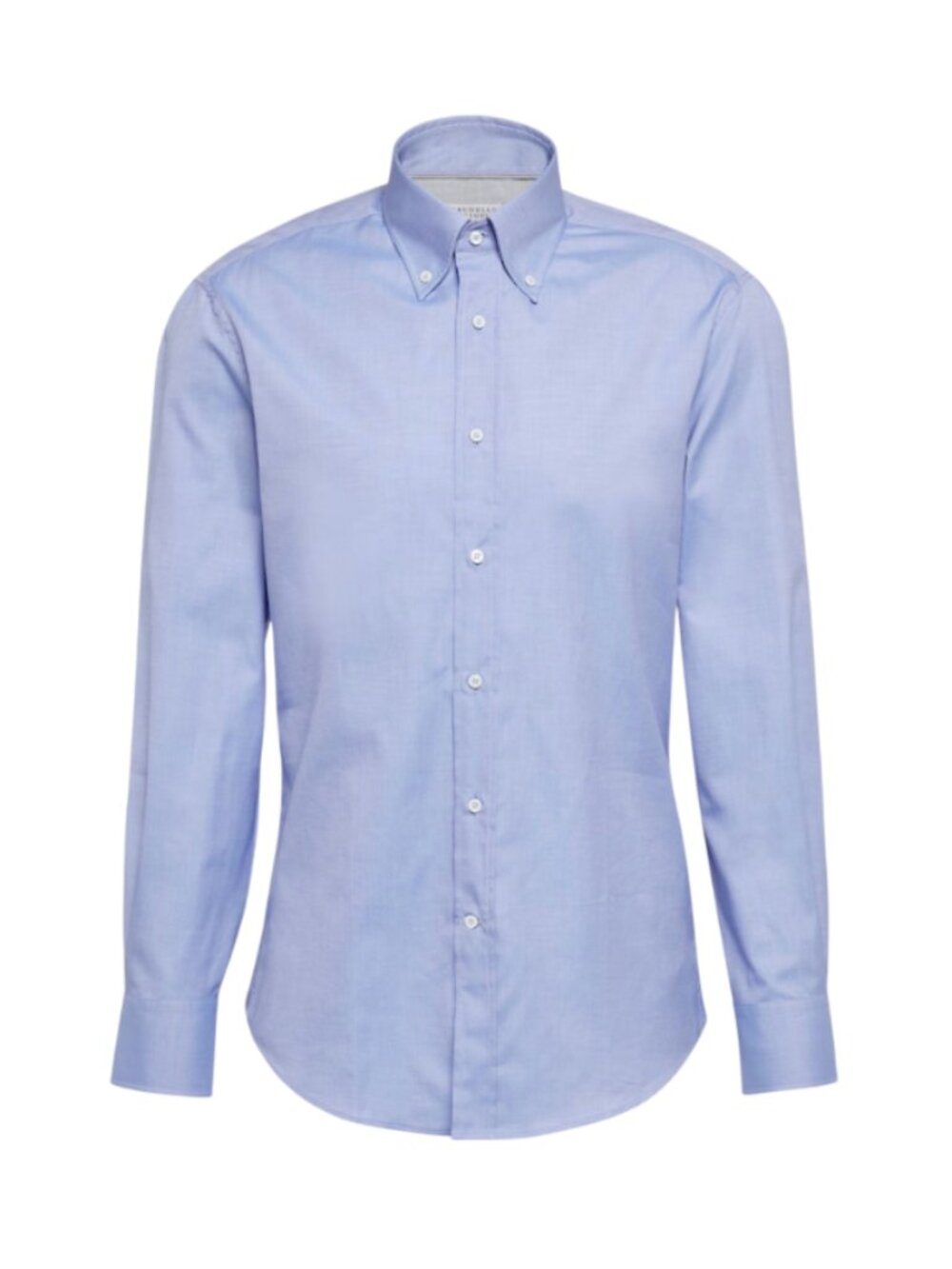 Brunello Cucinelli Button Down Shirt Mens Large Blue Long Sleeve Basic Fit